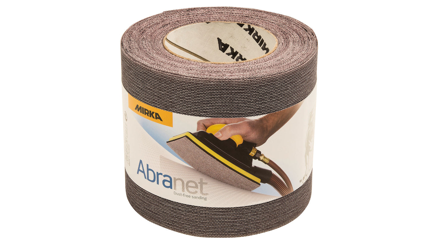 Mirka Abranet Schleifpapier Rollen 115 mm x 10 m Grip Gitternetz (10m)