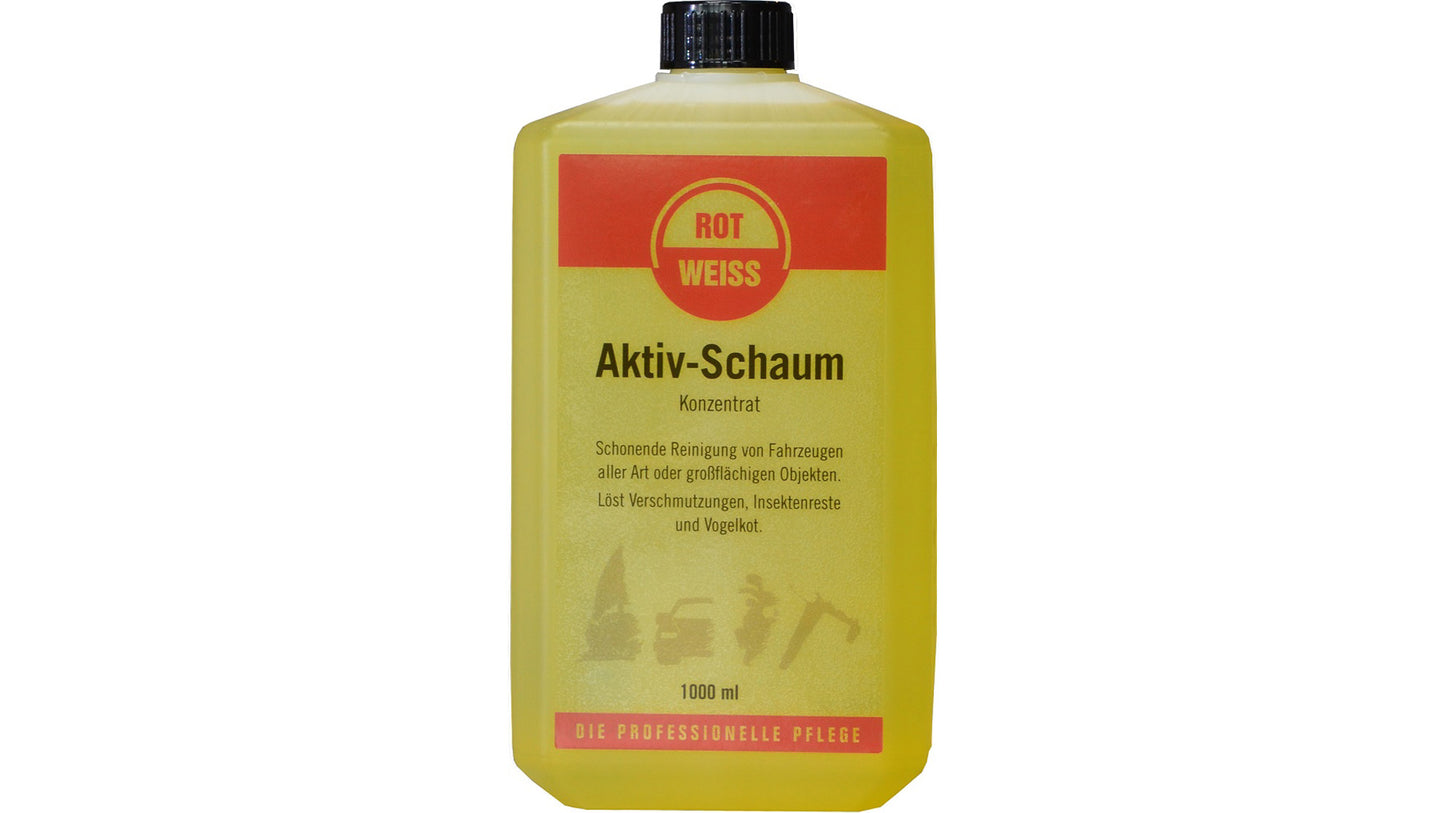 ROTWEISS Aktiv-Schaum Konzentrat (500ml, 1l, 5l)