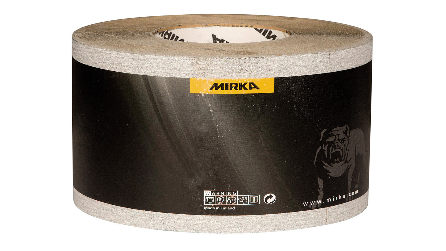 Mirka Carat Flex Schleifpapier Rolle 115 mm x 50 m ohne Haftung