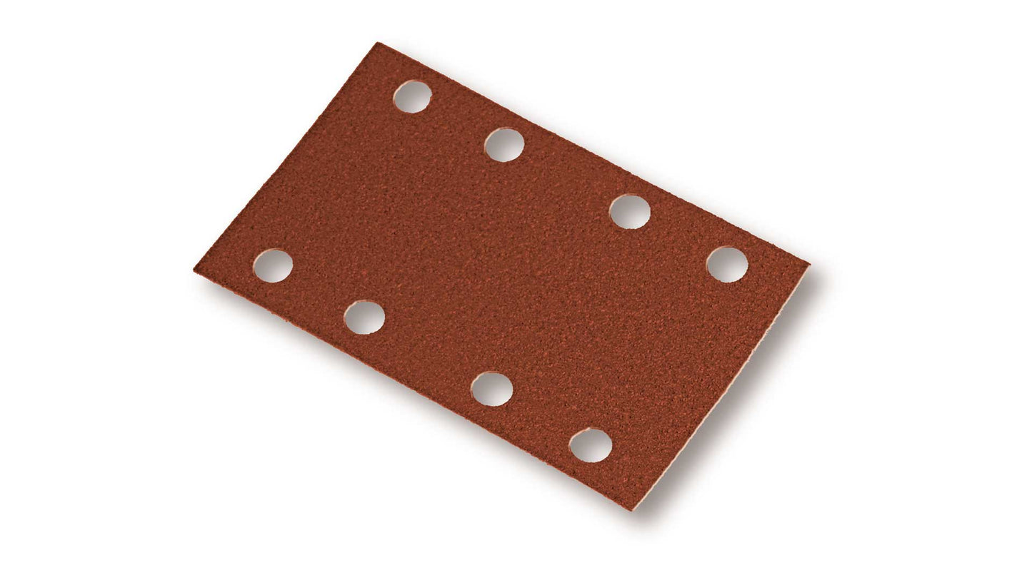 Mirka Coarse Cut Schleifstreifen 81 x 133 mm Grip 8-fach gelocht (50 Stk)