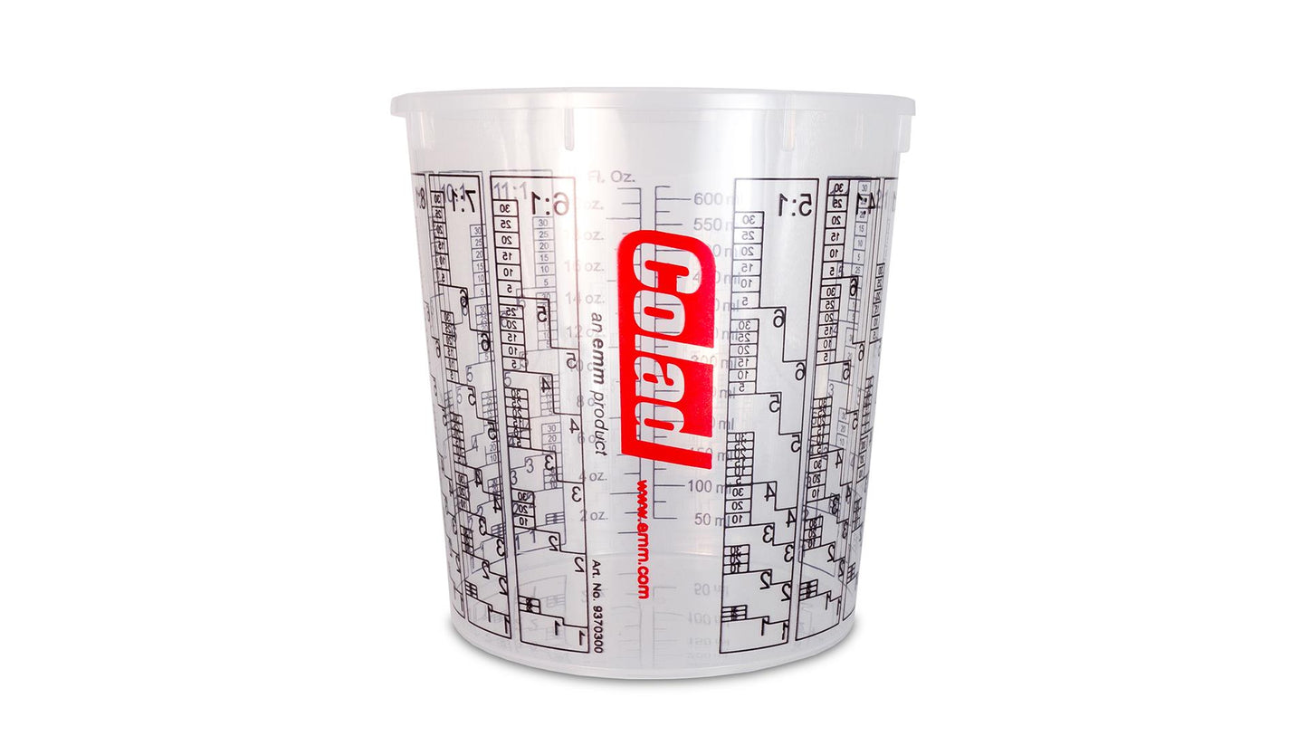 EMM Colad bedruckte Mischbecher 350ml 700ml 1400ml 2300ml (300 Stück)