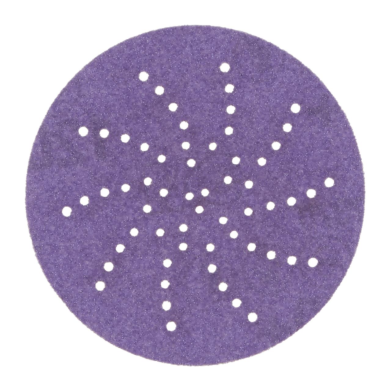 3M Cubitron II Hookit Purple Premium Schleifscheibe Durchmesser 90mm 737U (50 Stk)