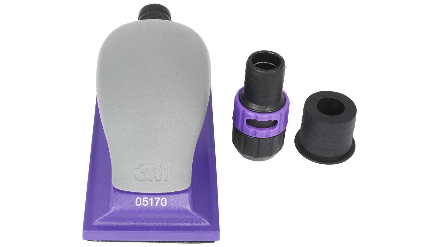 3M Hookit Purple Premium Multihole Handschleifblock in verschiedenen Größen