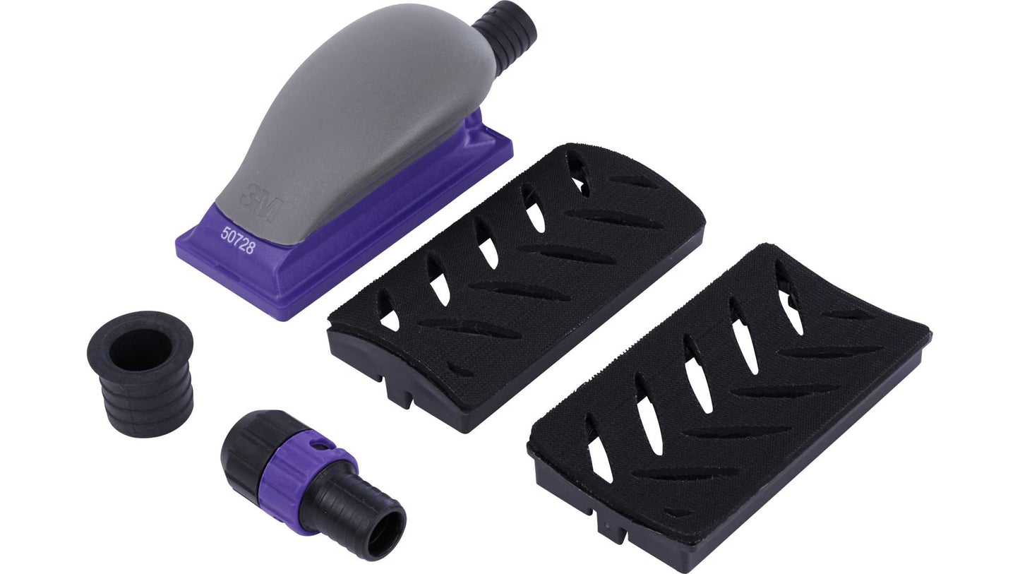 3M Hookit Purple Premium Multihole Rundformadapter Set 70mm x127mm (1 Stück)