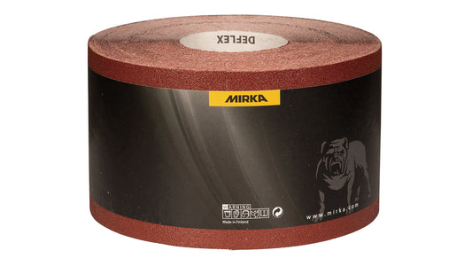 Mirka Deflex Schleifpapier Rolle 115 mm x 50 m ohne Haftung