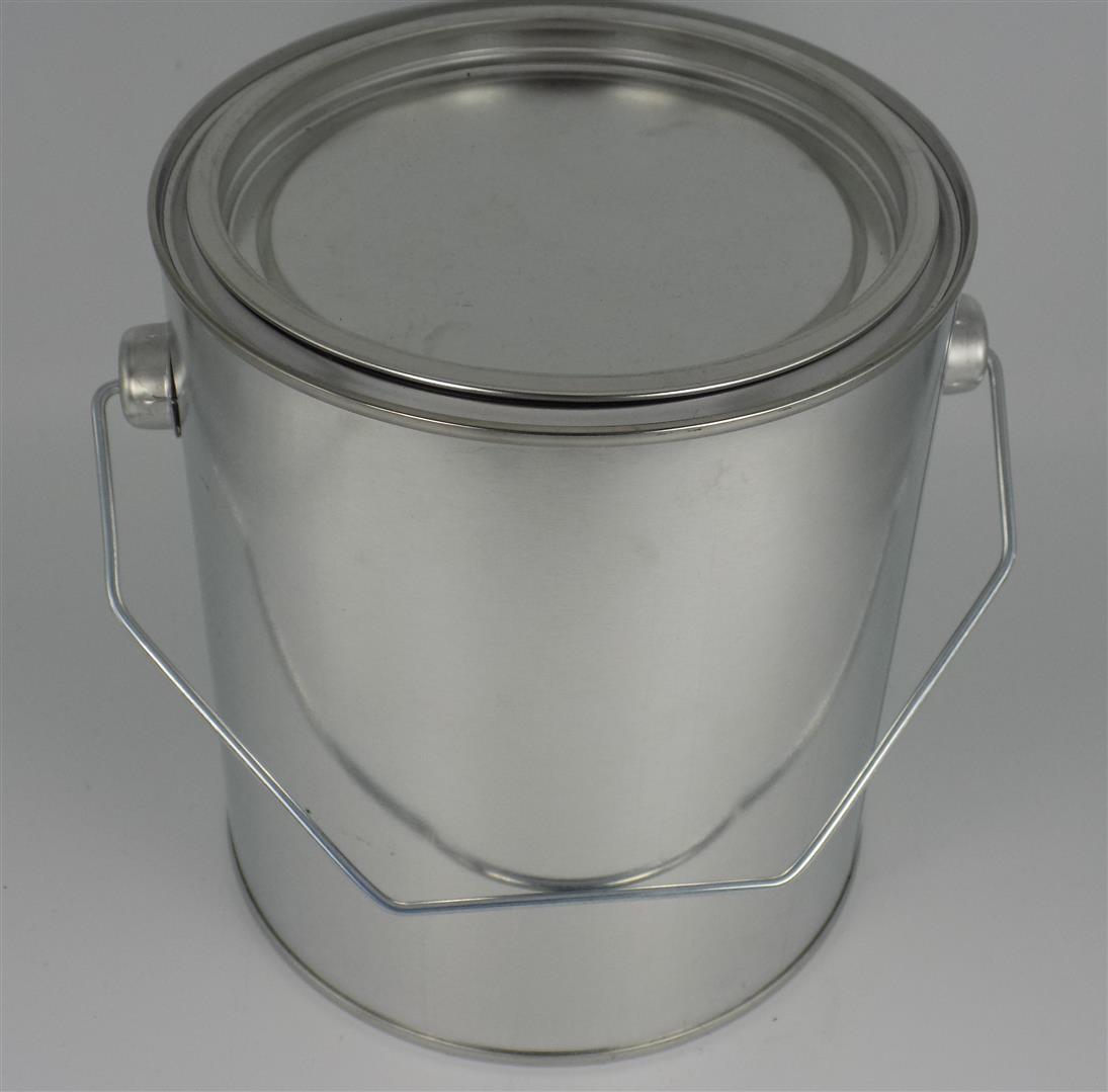 Mipa Leerdose blank mit Deckel, 2l, 2,5l oder 3l (Metall, 1 Stück)