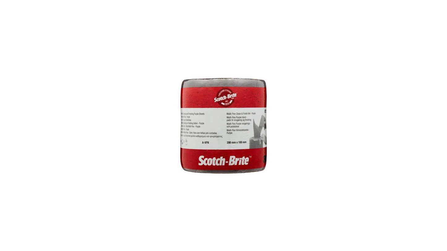 3M - Scotch-Brite Multi-Flex Handpad MX-SR, 100 mm x 200 mm, A VFN 7521 (60 Pads)