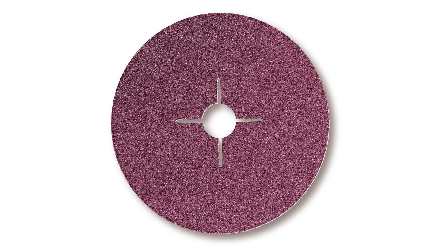 Mirka Fiber Scheiben Ø 115 mm 4-fach geschlitzt 22mm Innenloch (25Stk)