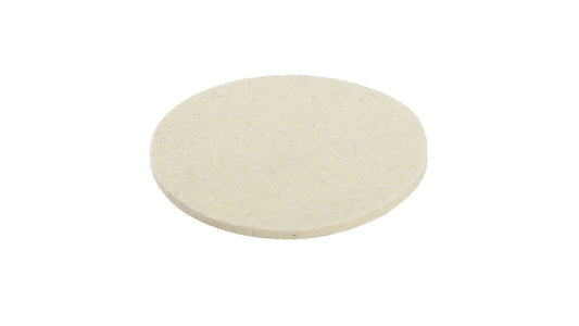MIRKA Polierfilz Pad 150x6mm Grip Weiß (2 St.)