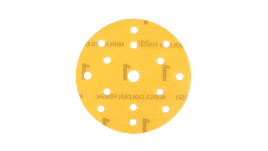 Mirka Golden Finish Scheibe 1 Scheiben Ø 150 mm Grip 15-Loch (50Stk)