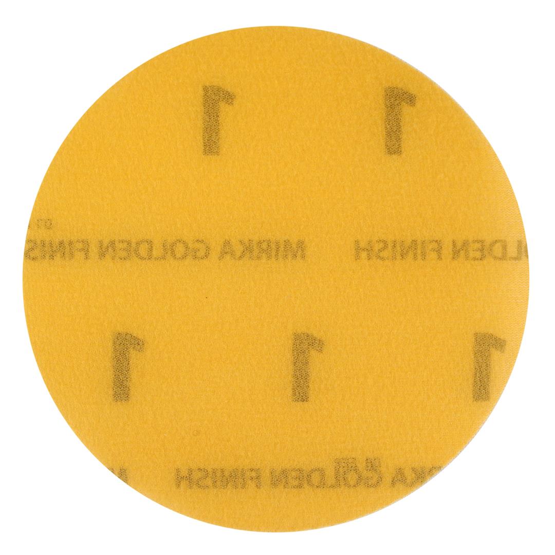 Mirka Golden Finish Scheiben Grip ungelocht 150mm & 77mm (50 Stück)