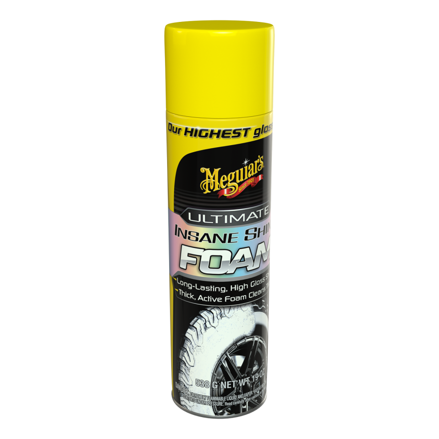 Meguiar's G210419 Ultimate Insane Shine Tire Foam Reifenglanz Spraydose (538ml)