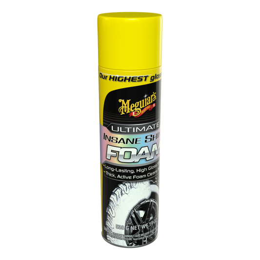 Meguiar's G210419 Ultimate Insane Shine Tire Foam Reifenglanz Spraydose (538ml)