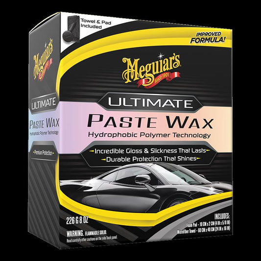 Meguiar's G210608 Ultimate Paste Wax Hartwachs Wachspaste (227g)