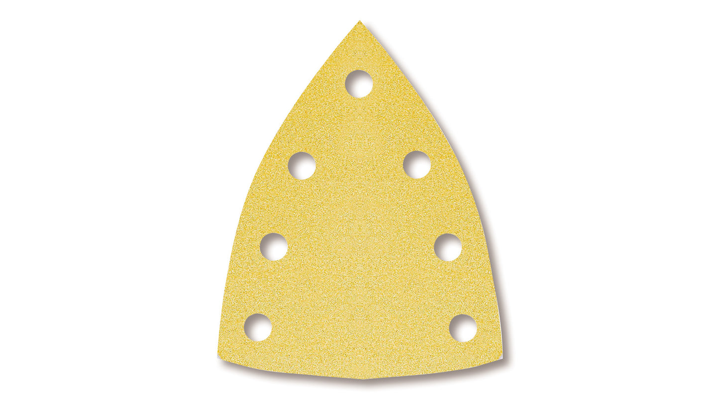 Mirka Gold Delta-Schleifscheiben 100 x 152 x 152 mm Grip 7-Loch