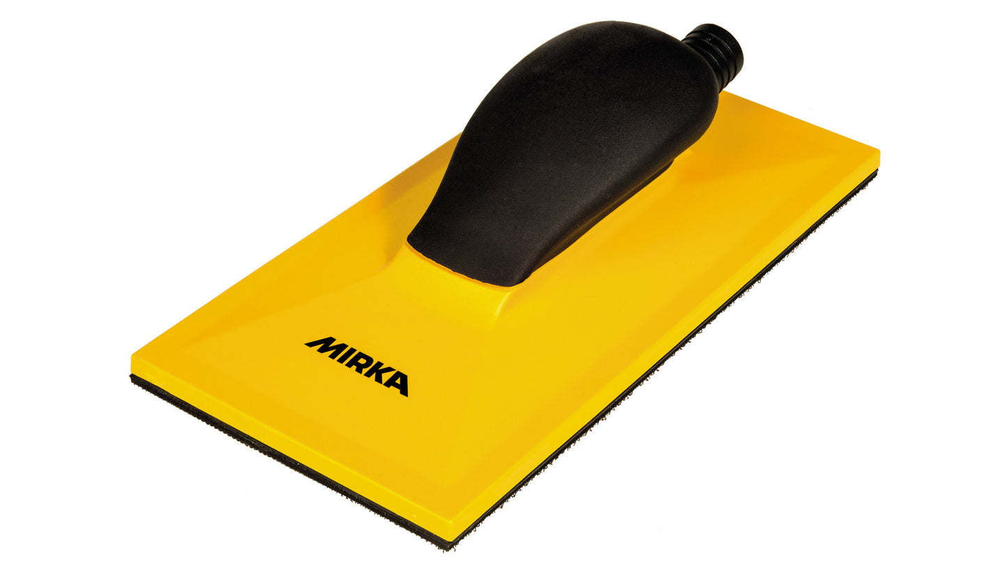 Mirka Handblock mit Absaugung Grip Kunststoff in vielen Größen (1Stk)