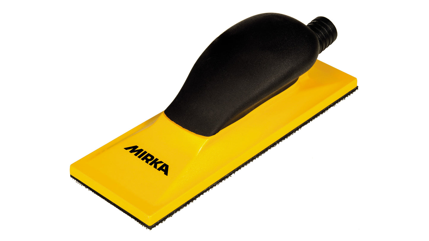 Mirka Handblock mit Absaugung Grip Kunststoff in vielen Größen (1Stk)