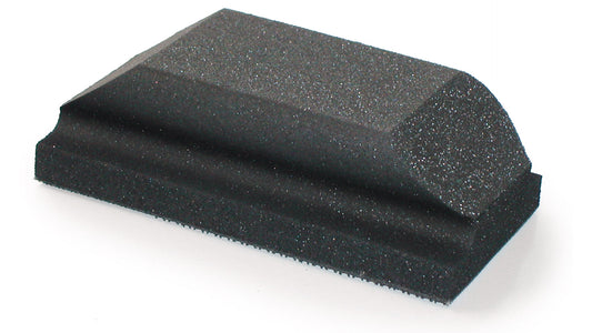 Mirka Handblock ohne Absaugung 70 x 125 mm Moosgummi/weich mit Griffmulde Grip ungelocht (1Stk)
