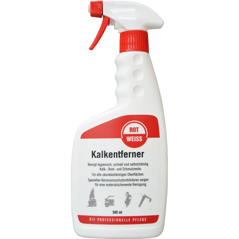 ROTWEISS Kalkentferner Sprühflasche und Nachfüllpack (500ml, 1000ml oder 5000ml)