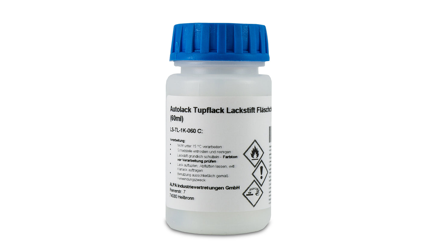 Wasserbasislack in Wagenfarbe Tupflack-Fläschchen (60ml)