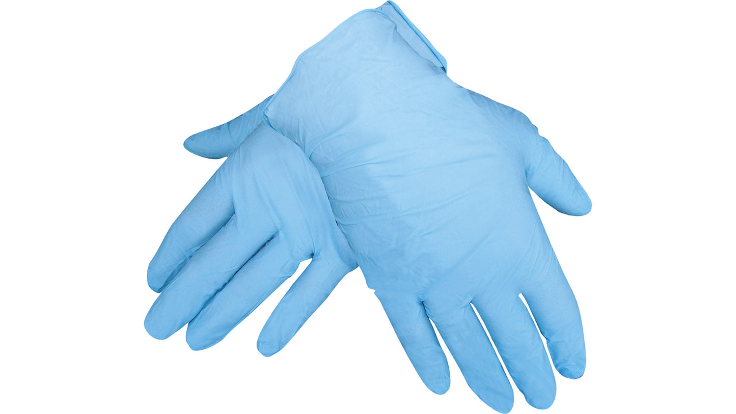 MP Nitrilhandschuhe Blau oder Schwarz puderfrei Größen S, M, L oder XL (100 Stk)