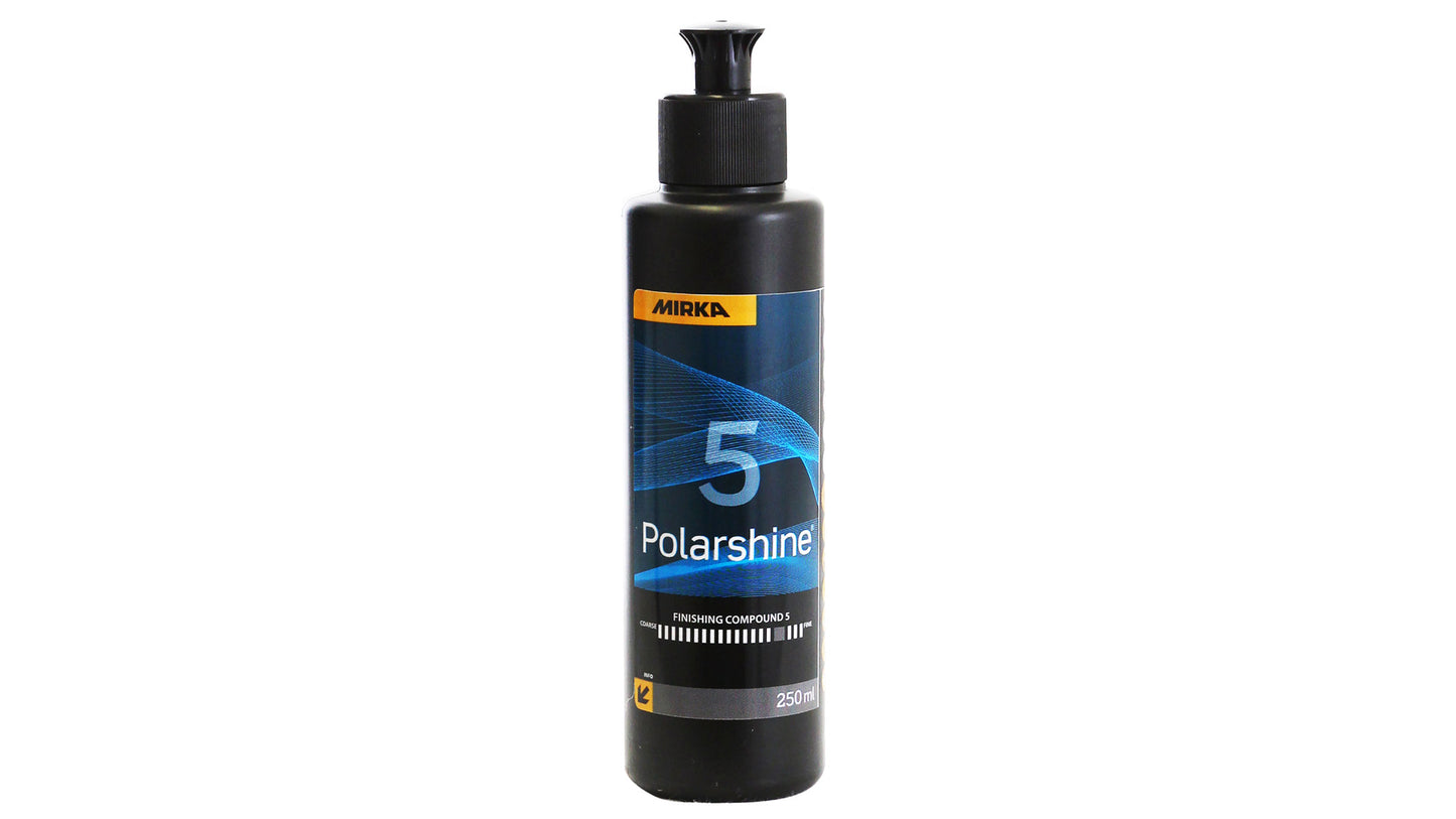 Mirka Polarshine 5 Mittelfeine Politur (250ml oder 1L)