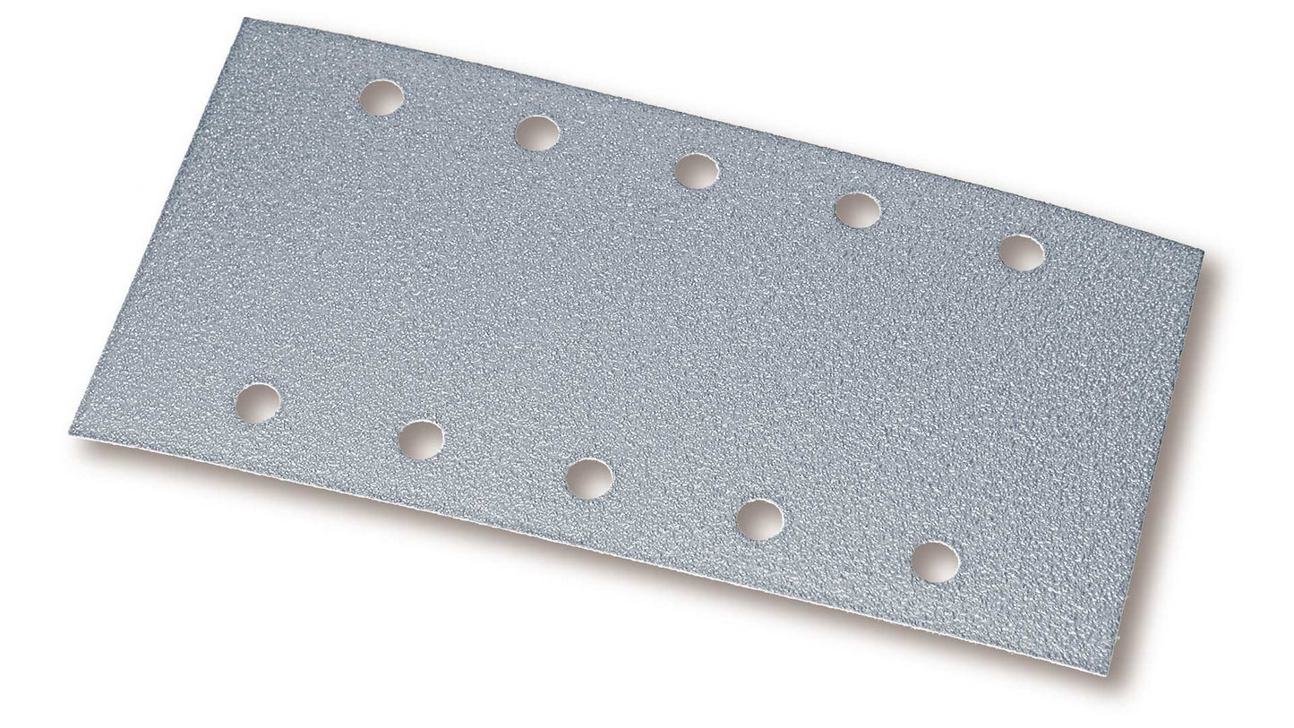 Mirka Q.Silver Schleifpapier Streifen 115 x 230 mm Grip 10-Loch (100 Stk)
