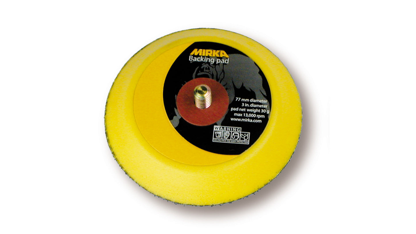 Mirka medium MIRKA Grip-Teller Ø 77 mm 1/4“ Gewinde Grip ungelocht (1Stk)
