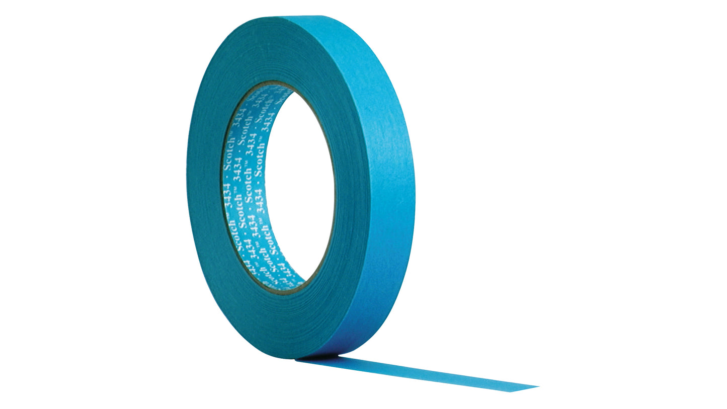3M Scotch 3434 Blaues Hochleistungsabdeckband (1 Stück)