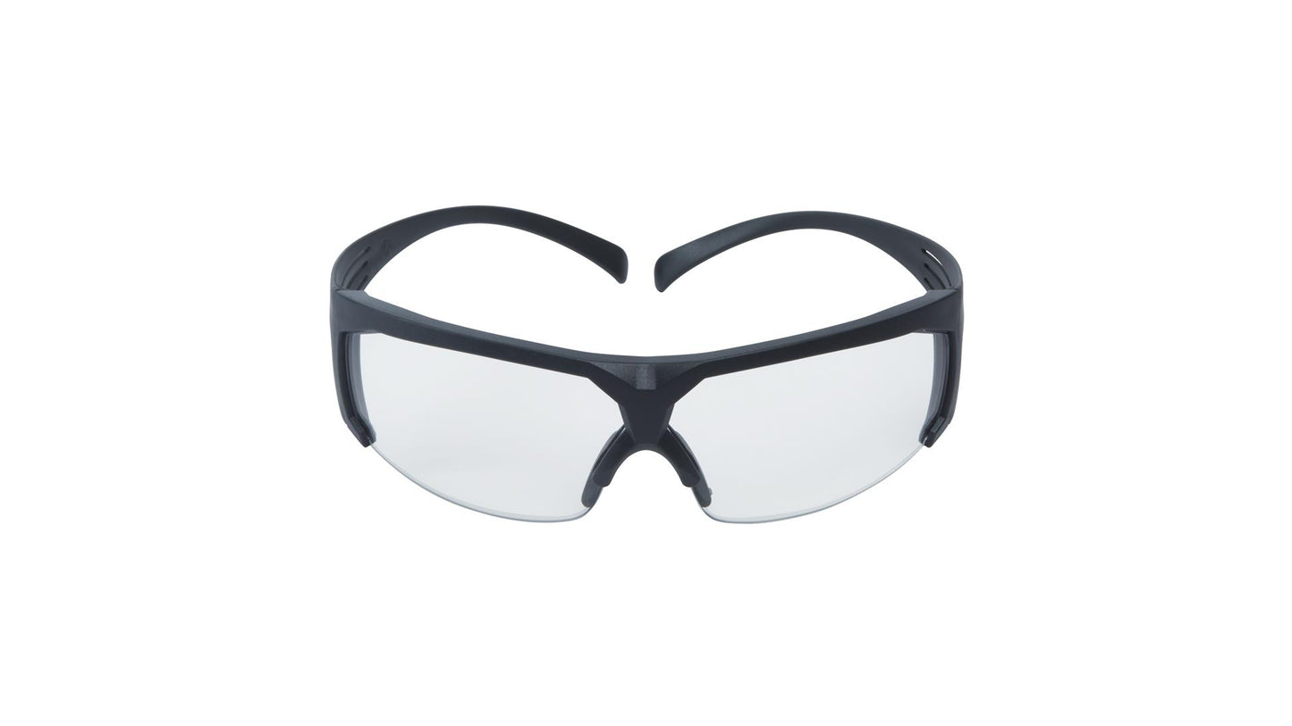 3M SecureFit Schutzbrille grauer Rahmen robuste Antikratz-Beschichtung (1 Stk)
