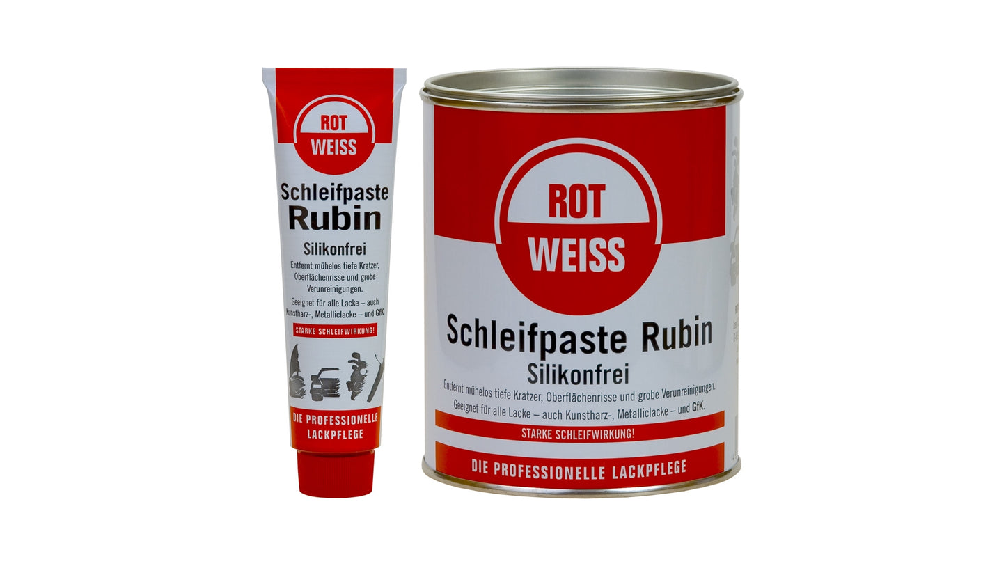 ROTWEISS Schleifpaste Rubin (100ml, 750ml)