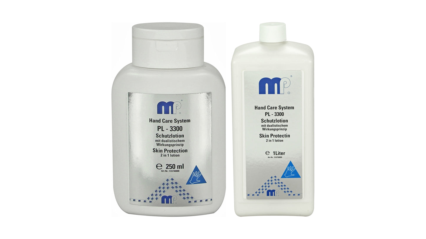 MP Schutzlotion PL 3300 HandCareSystem 250ml Tube oder 1L Flasche