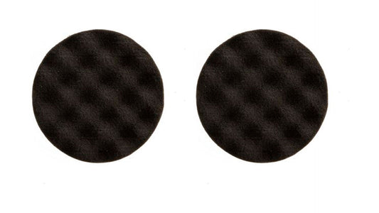 Mirka Golden Finish Polierpad 77mm oder 150mm Schwarz Gewaffelt (2er Pack)