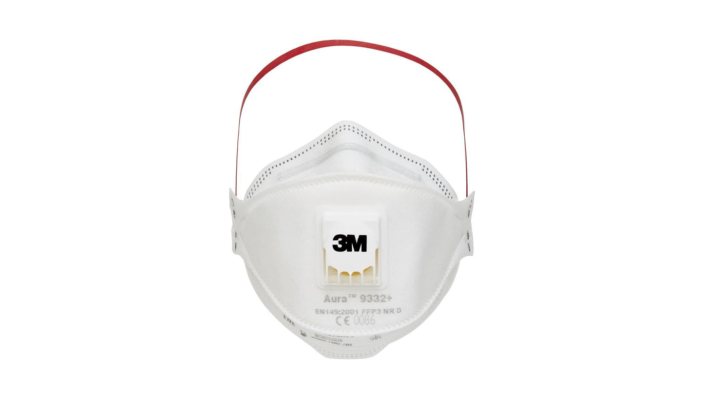 3M FFP3 Feinstaubmaske 9332+ mit Ventil einzeln oder im 10er Karton