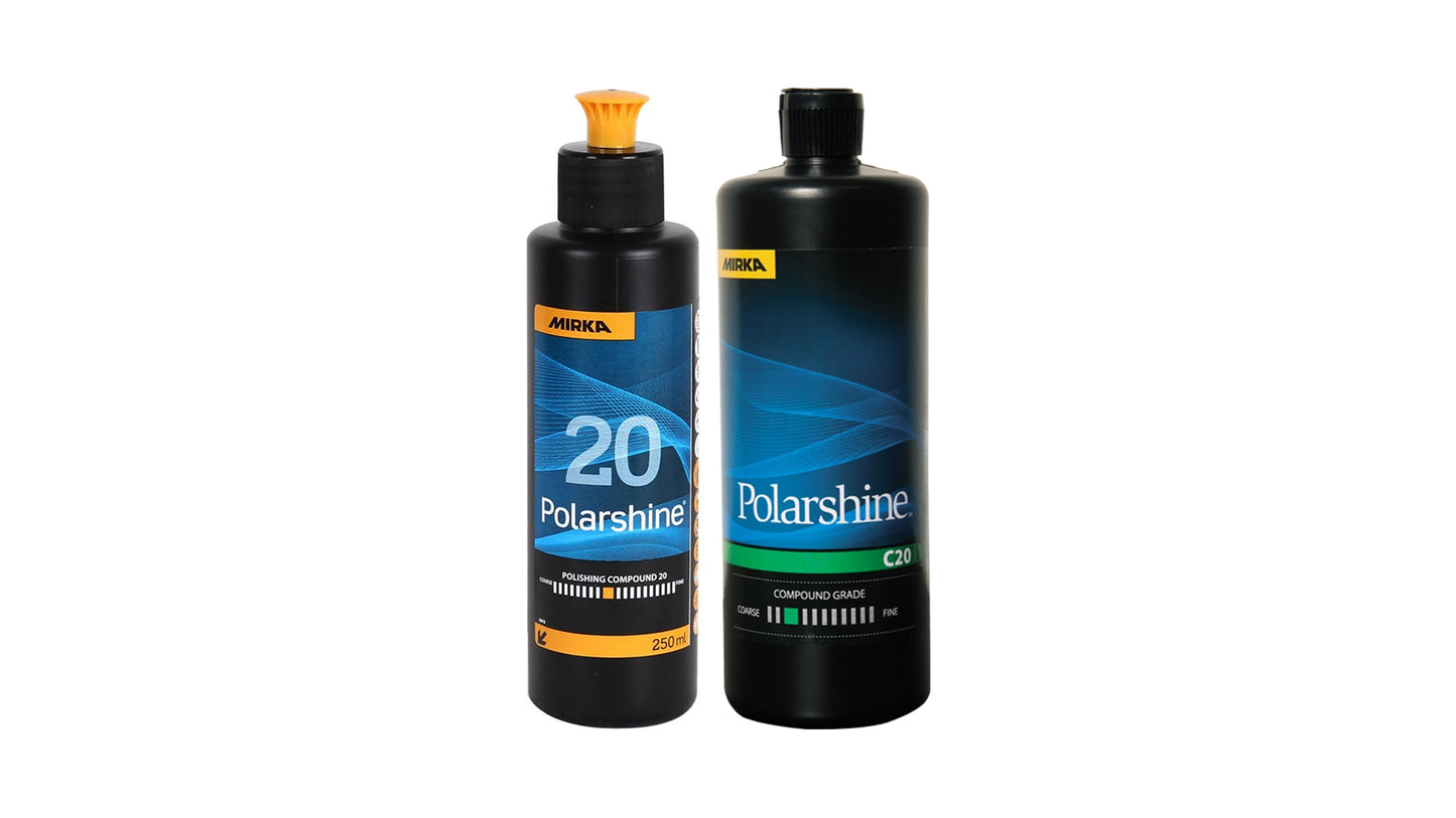 Mirka Polarshine 20 Mittelgrobe Politur (250ml oder 1L)