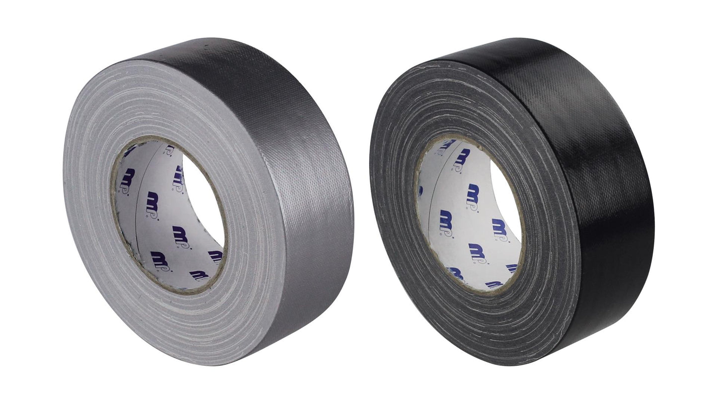 MP Gewebeband DCT Silber oder Schwarz (5 m / 50 m Rolle x 50mm)