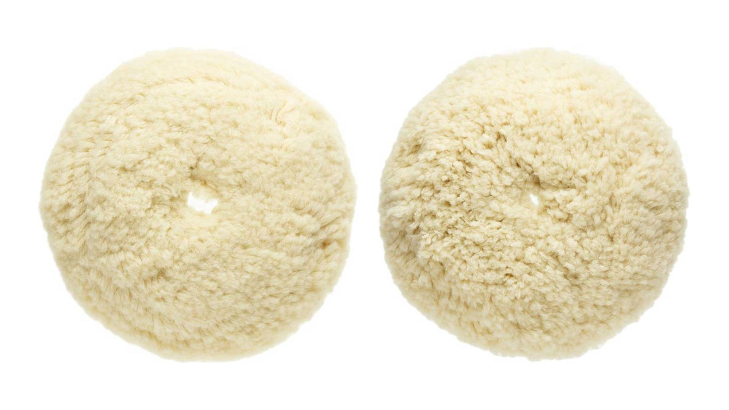 Mirka Polarshine Polierpads geknotetes Wollpad 150 mm oder 180 mm (1 Stk.)