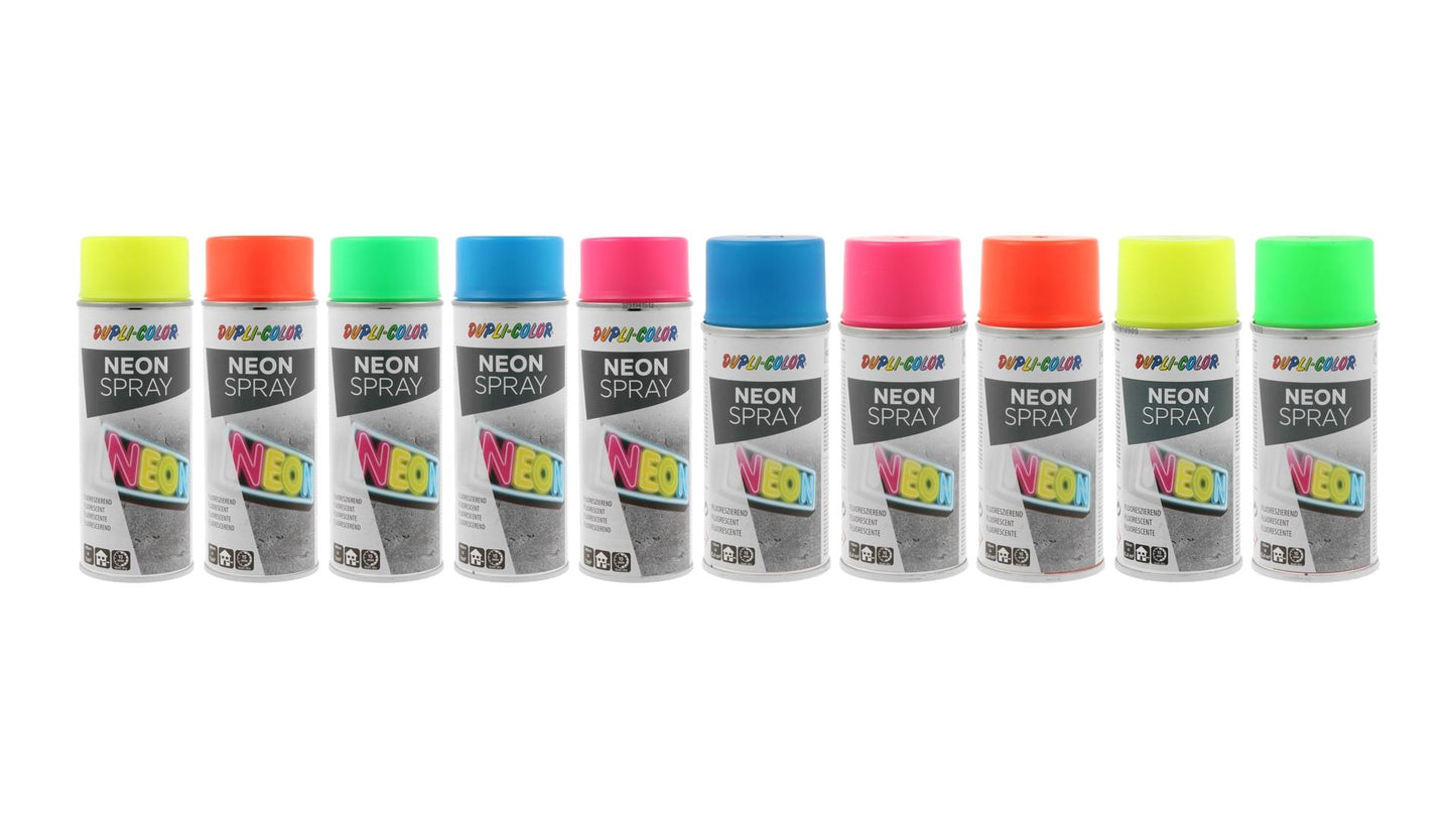 DupliColor NEON Lackspray in vielen Farben (150ml oder 400ml)