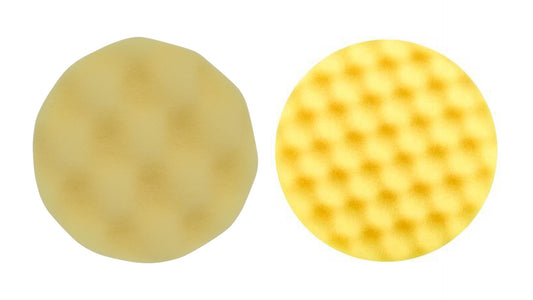 3M Polierschwamm gelb gewaffelt in 75mm oder 150mm Perfect-It III (2-4 Stk)