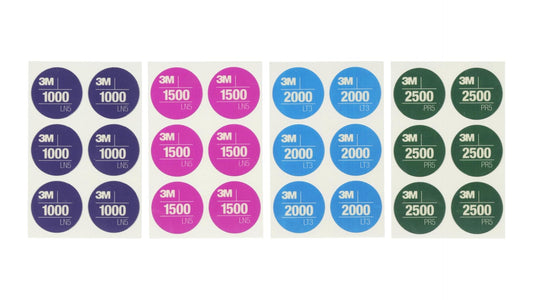 3M Lackkorrektur Handschleifsystem Schleifblüte 32mm P1000-P2500 (10er Pack)