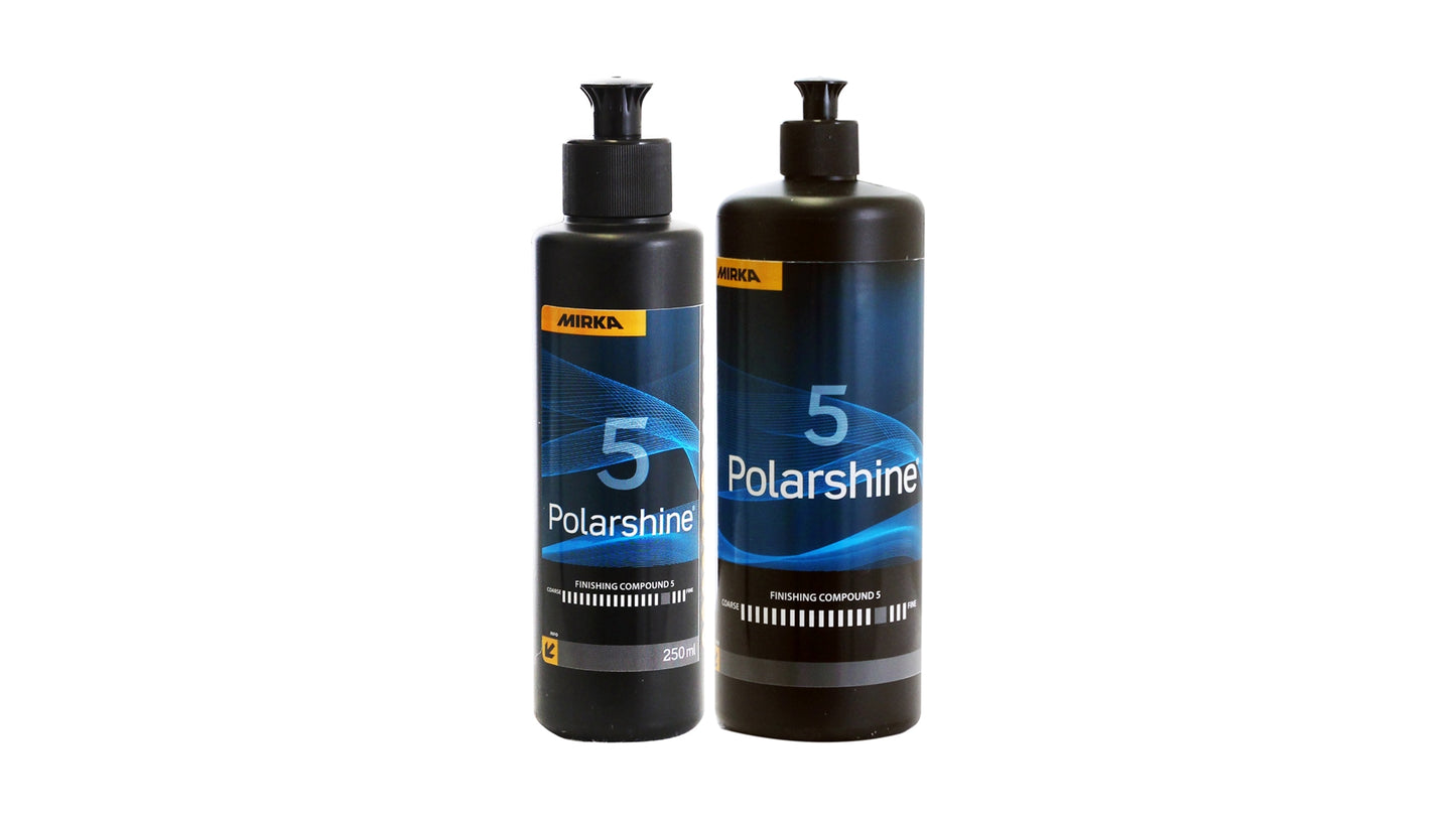Mirka Polarshine 5 Mittelfeine Politur (250ml oder 1L)