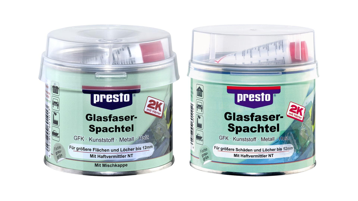 presto Glasfaserspachtel styrolreduziert (250g oder 1000g)