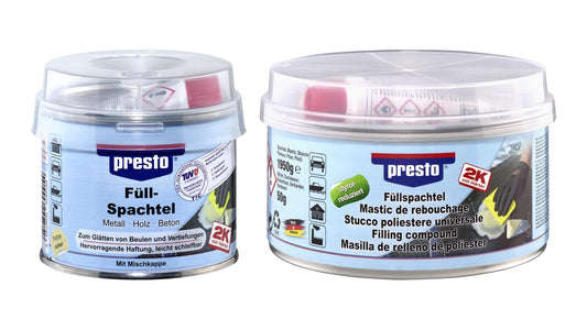 presto Füllspachtel styrolreduziert (250g oder 2000g)