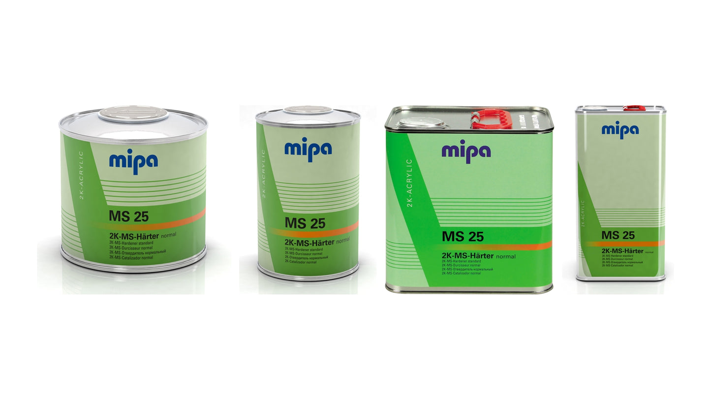 Mipa 2K-MS Härter MS 25 kurz in verschiedenen Gebinden (0,5–5L)