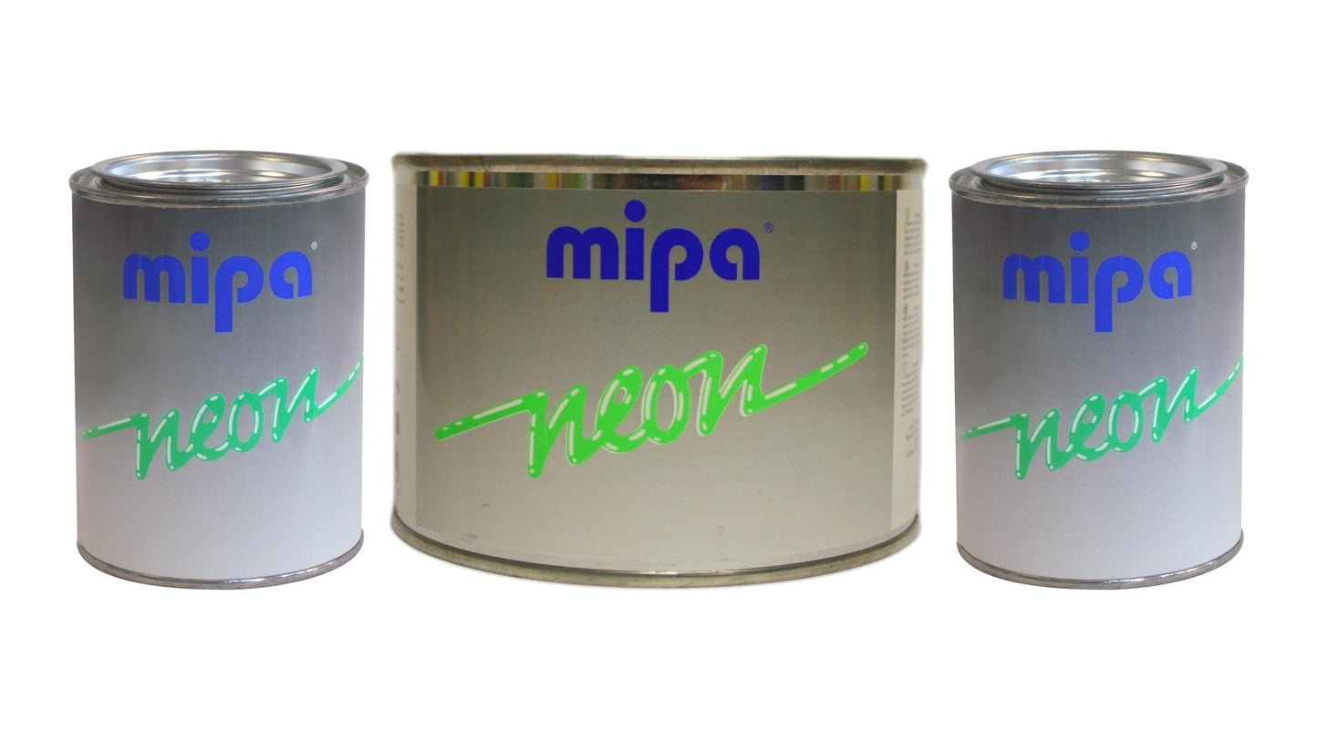 Mipa Neon Tagesleuchtlack RAL 2007, 3024 & 3026 (3 Liter)