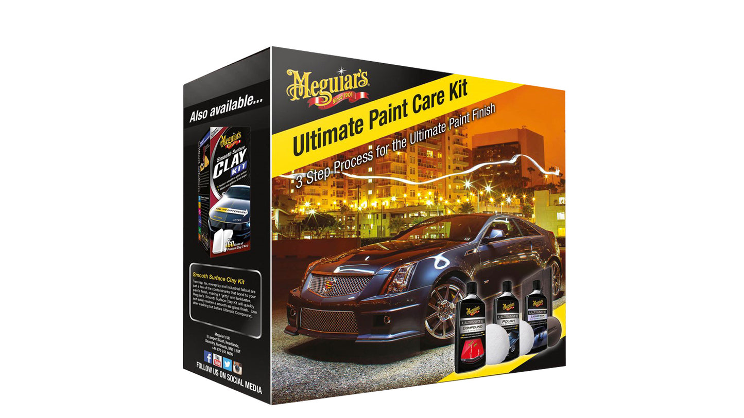 Meguiar's ULTPCKIT Ultimate Paint Care Kit Lackaufbereitungs-Set