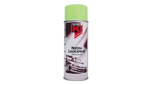 Auto-K Neon Lackspray in Pink, Gelb, Grün, Rot und Orange