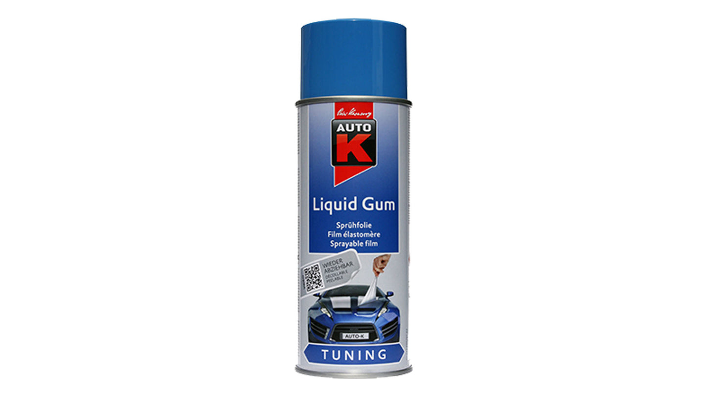 Auto-K Liquid Gum Sprühfolie in Weiß, Schwarz und Neon-Farbtönen (400 ml)