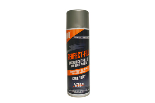 VIP Perfect-Fill Dickschichtfüller für Kunststoff und Metall grau, dunkelgrau oder weiss (450 ml)