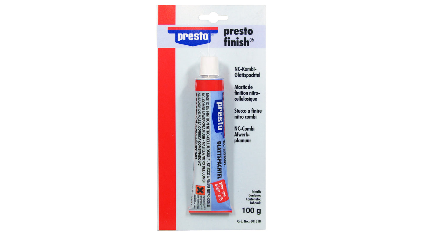 presto NC Glättspachtel Nitrokombinationsspachtel (100g oder 250g)